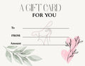 Gift card For Special Ones